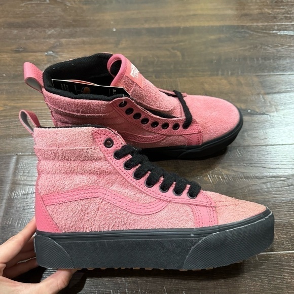 Vans Sk8-Hi Platform Mte in Desert Rose Size 7 Women - Picture 5 of 13